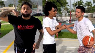 Bryant Myers y Chen le llegan a mi cancha! 5v5 Basketball