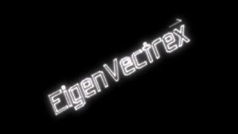 EigenVectrex (emulator capture) - cmucc (Vectrex) | @party 2019