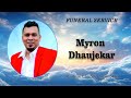 Final journey of myron dhaujekar