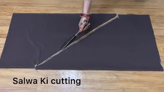 Salwar cutting and stitching full video Salwar cutting l how to make Salwar  cutting for beginners l screenshot 1