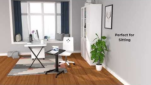 Sit-Stand Desk MobiSpot - Worktrainer Work Happy