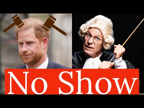 Judge "Surprised" Prince Harry No Show on First Day of his Court Case Against the Mirror Group