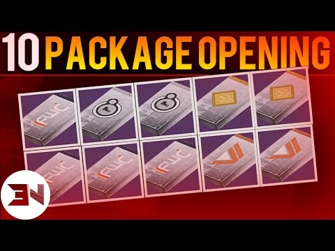 "Destiny Package Opening" - 10 "Legendary Package Opening" - for The Taken King