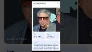 Big pus’s actor died 😭