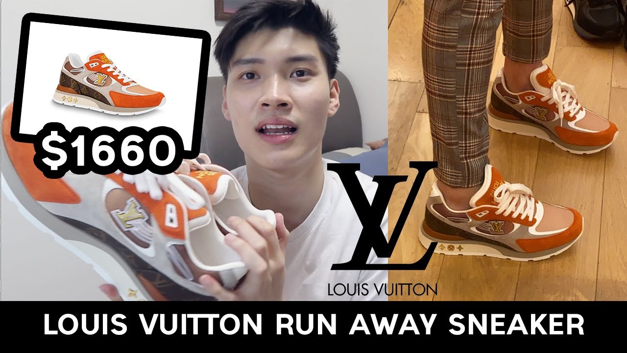 LOUIS VUITTON RUN AWAY SNEAKER Triple Monogram on Feet 