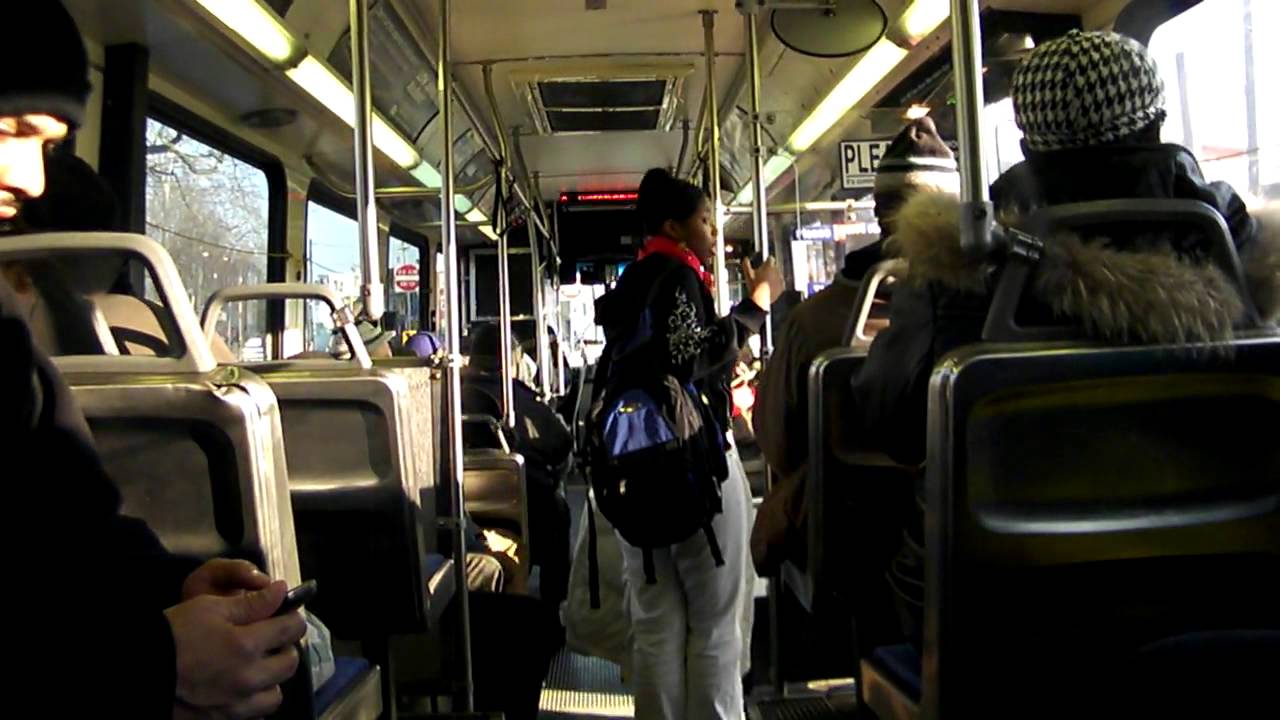 SEPTA - Ride Aboard 2001 New Flyer D40LF #5468 on Route 38 to 5th ...