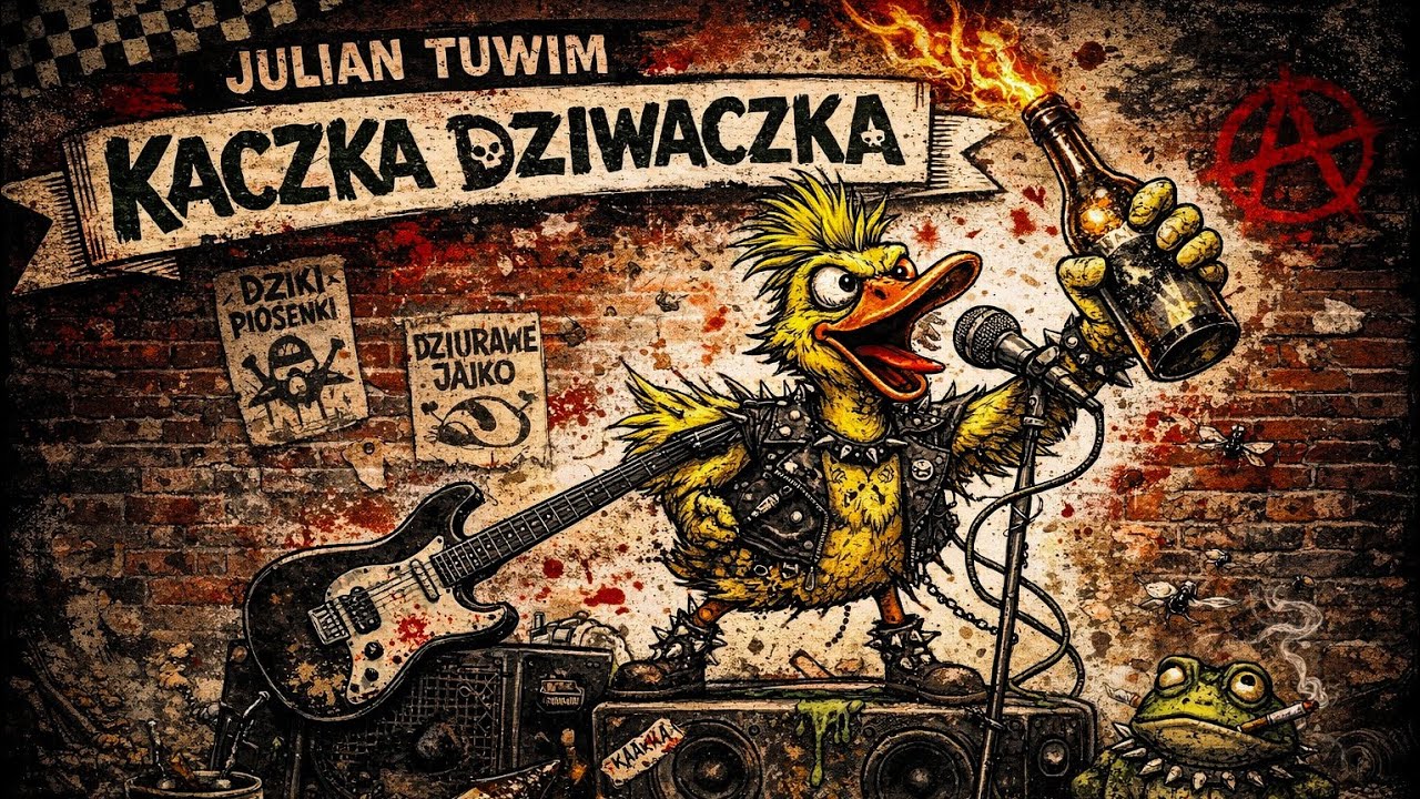 Julian Tuwim - Kaczka Dziwaczka (punk rock)