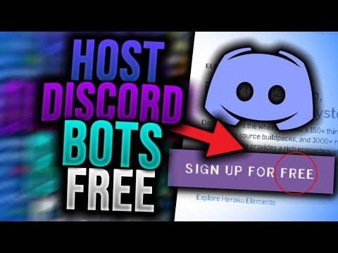 How To Host Discord Bots For Free Heroku Youtube