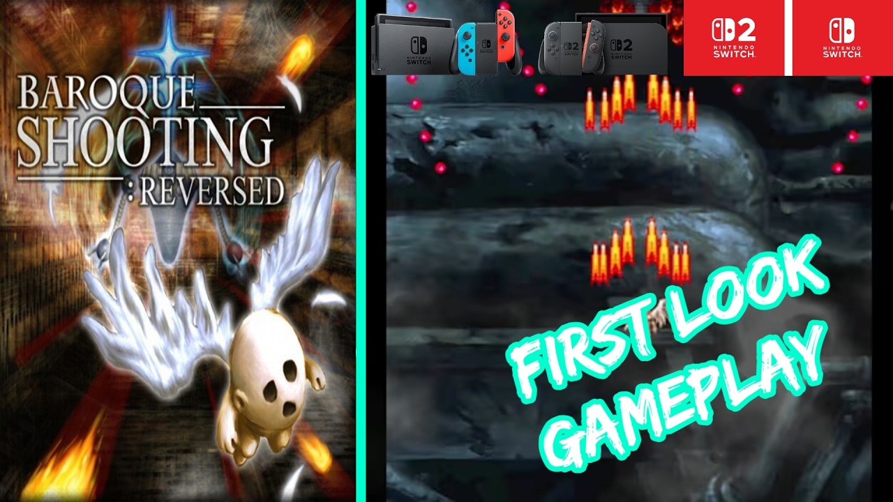 BAROQUE SHOOTING REVERSED – Nintendo Switch / Switch 2 Gameplay