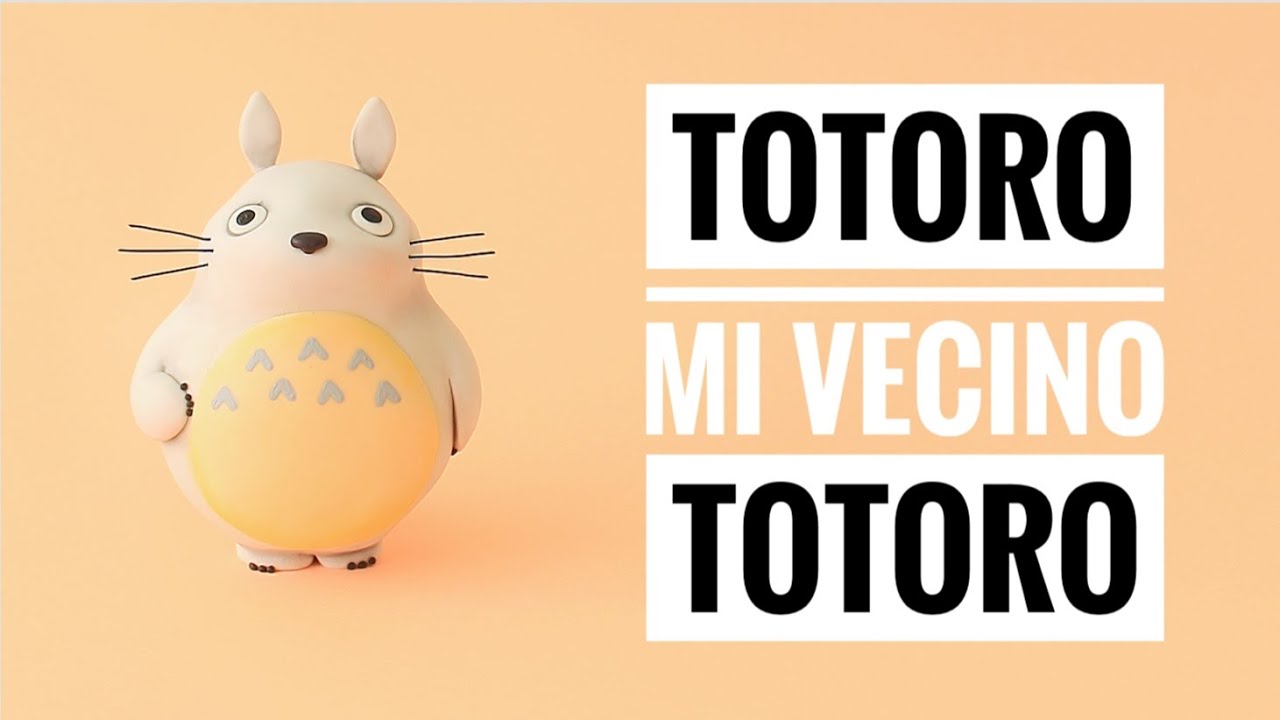 Cómo Hacer a Totoro de Mi Vecino Totoro | Porcelana Fría | Pasta Flexible