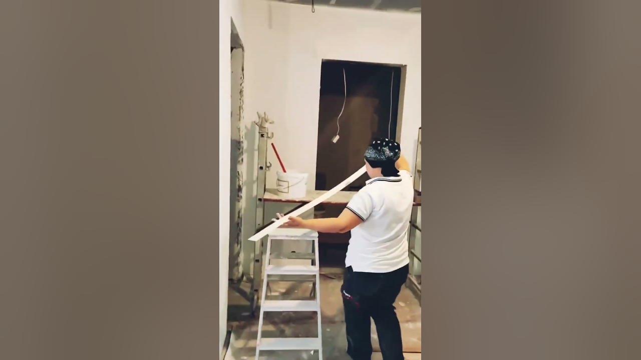 Клеим углоформирующие ленты Strait Flex - YouTube