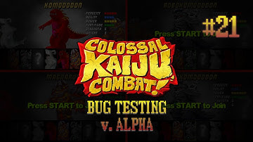 COLOSSAL KAIJU COMBAT "Director Mode" Alpha Bug Testing #21