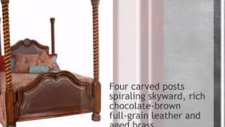 See this great product here http://www.lonestarwesterndecor.com/cssvb0783q20.html. This Lariat Four Poster Bed - Queen is 