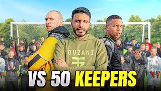 TOUZANI & FRIENDS vs 50 KEEPERS 😱🔥