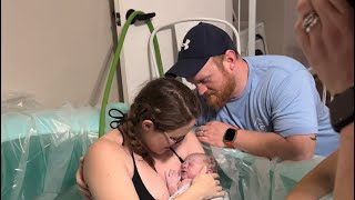 My 3rd Home Birth After 2 Cesareans| First Water Birth