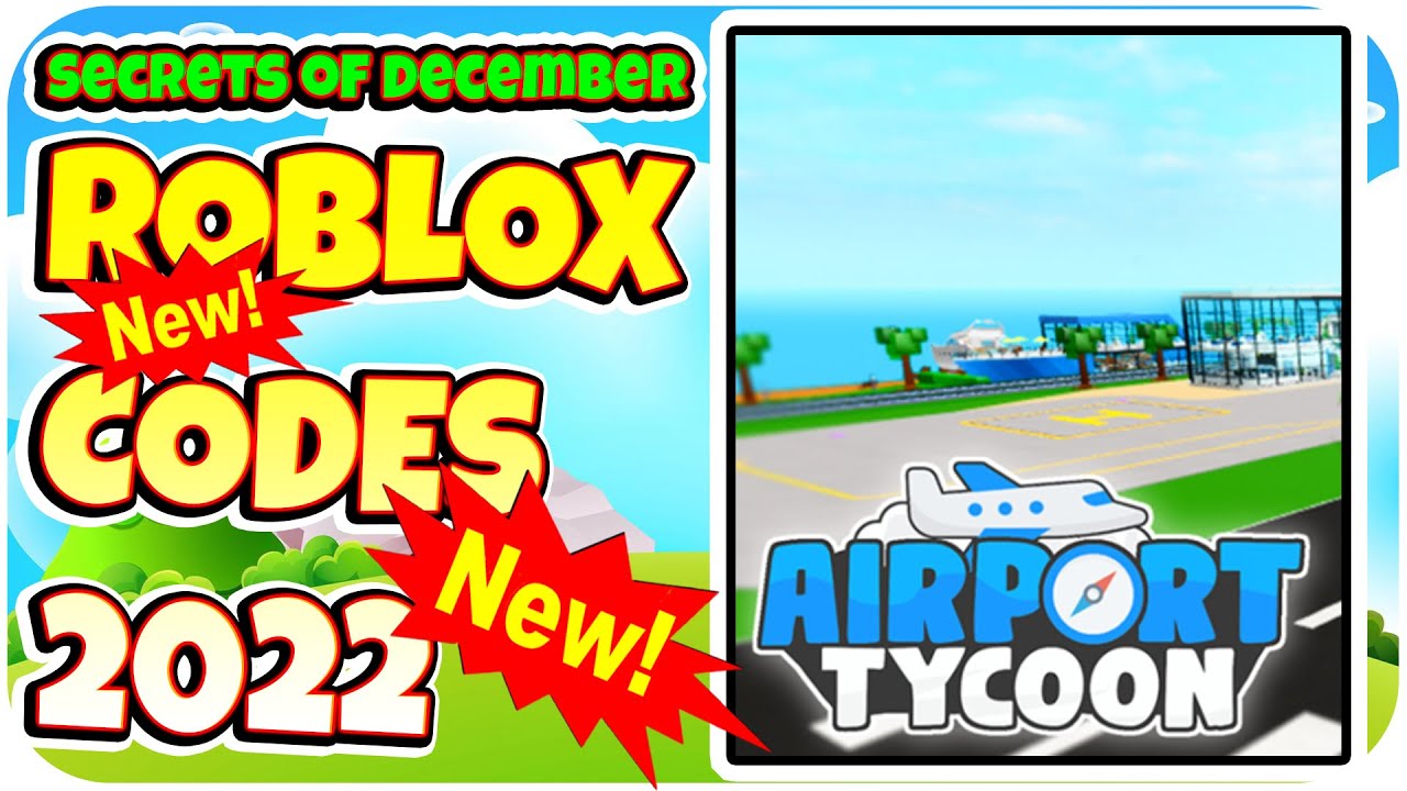 NEW CODES Airport Tycoon By Fat Whale Games Roblox GAME ALL SECRET CODES ALL WORKING CODES 