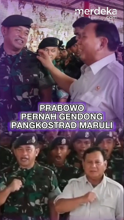 Cerita Prabowo Pernah Gendong Letjen TNI Maruli #merdekadotcom #viralshort #prabowosubianto