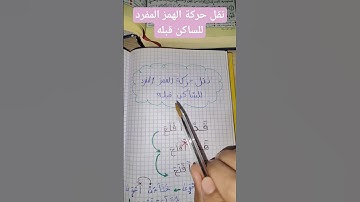 تعلم قواعد تجويد القرآن الكريم - نقل حركة الهمز المفرد للساكن قبله #القرآن_الكريم #quranicarabic