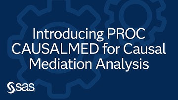Introducing the CAUSALMED Procedure for Causal Mediation Analysis