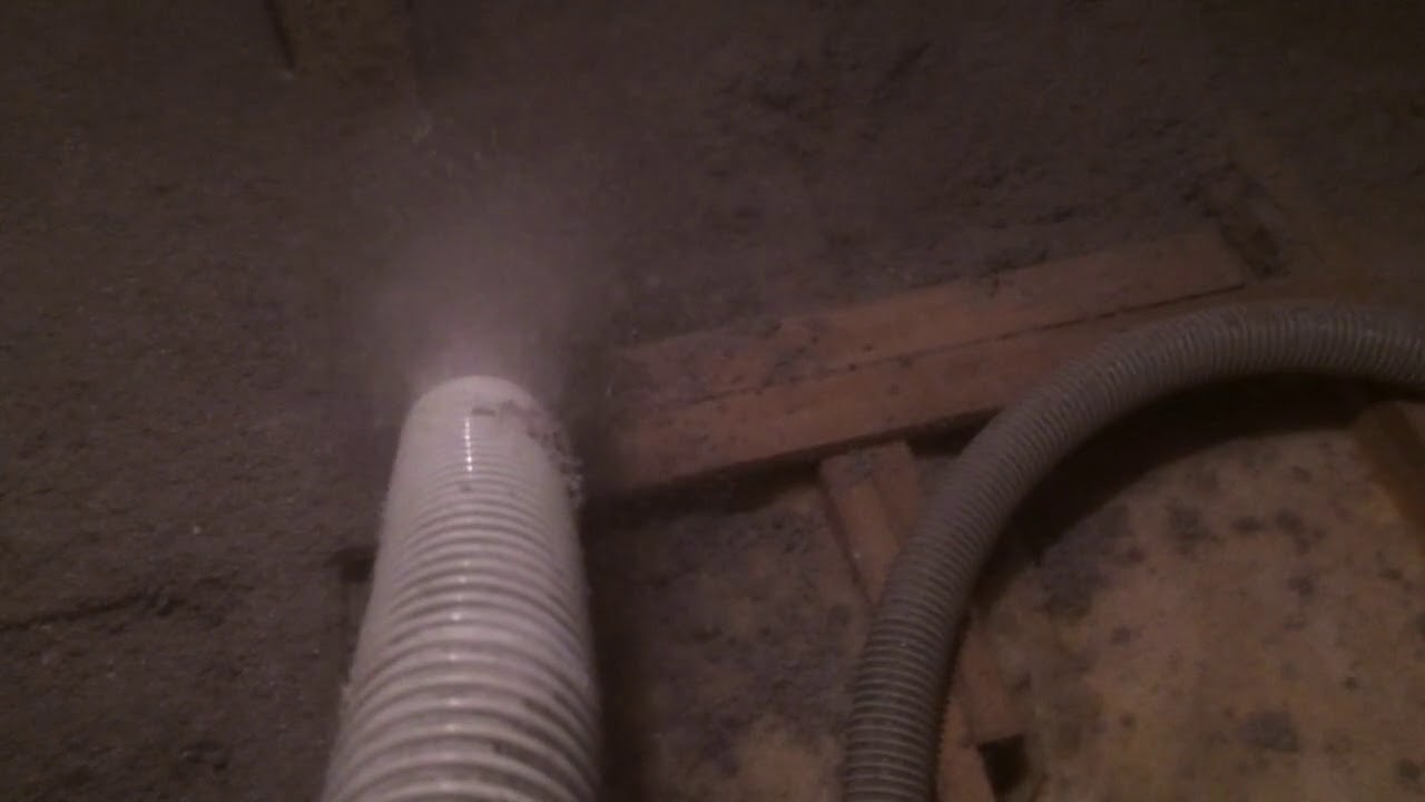 Эковата Оскол. Монтаж эковаты на минеральную вату после усадки - YouTube