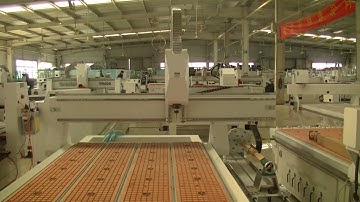 TigerTec CNC router with rotary attachment