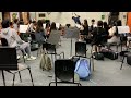 Northview HS orchestra class april fools prank 2022