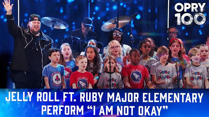 Jelly Roll ft. Ruby Major Elementary - "I Am Not Okay" | Live at the Grand Ole Opry