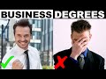 The best double majors for business degrees