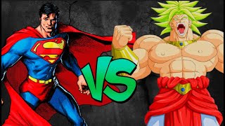 Superman VS Broly ( Dc Universe VS Dragonball Z) Sprite/Pixel Animation Battle
