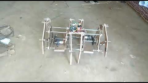Walking Robot Based on Klann Mechanism-1