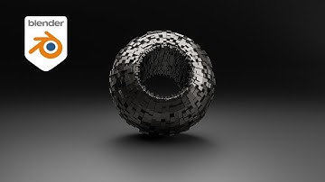 Easily Create This Sci-fi Object Using Geometry Nodes In Blender