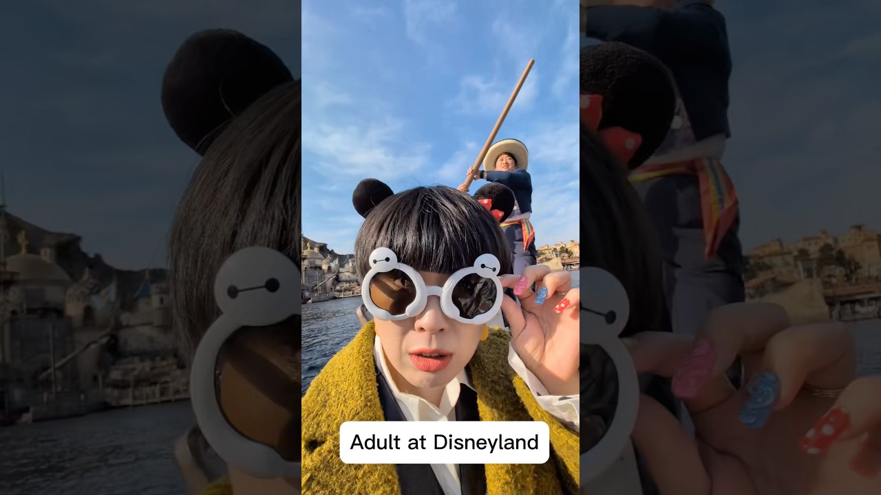 Being an adult at Disneyland kinda makes sense ☺️