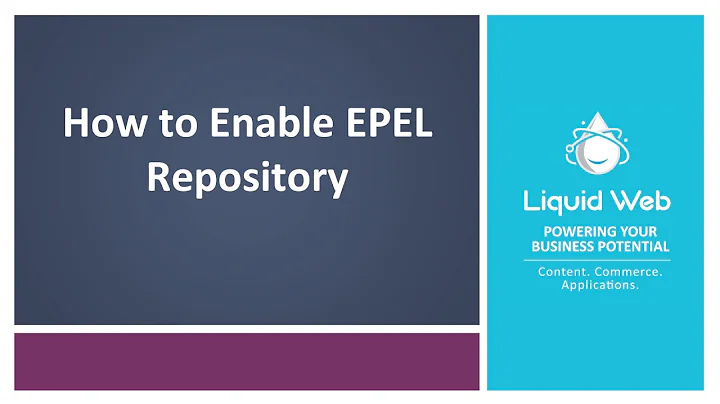 How To Enable The EPEL Repository On CentOS