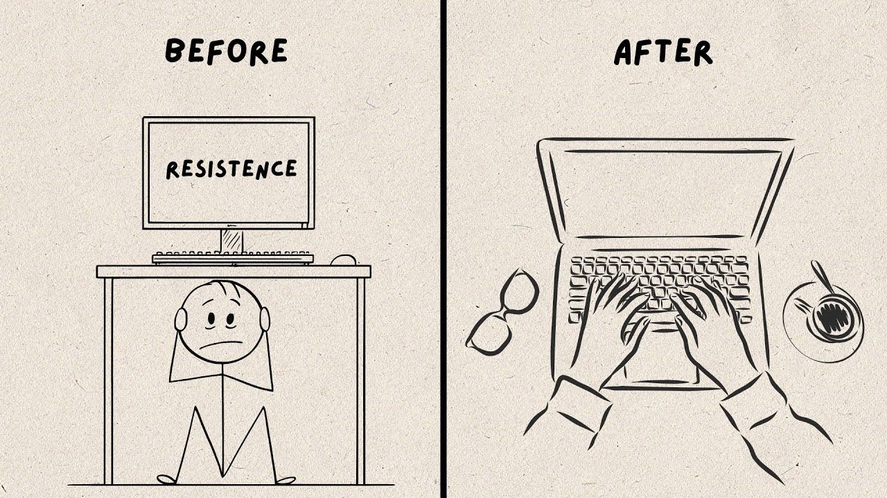 How to push through hard things(Even When You Don't Want To)