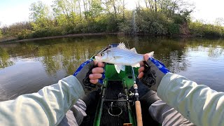 Kayak Fishing on CJ Brown Reservoir (Buck Creek State Park)