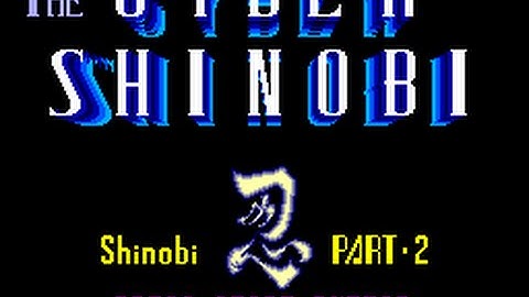 Master System Longplay [039] Cyber Shinobi