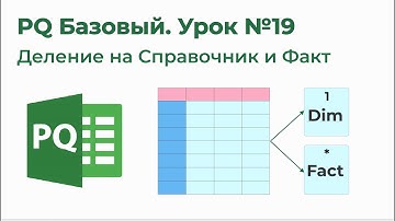 Power Query Базовый №19. Деление на справочник и факт