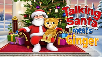 Ginger Meets Talking Santa - Gameplay Walkthrough Part 1 All Animations All Funny Fails Android Ios
