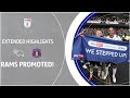  rams promotion  derby county v carlisle united extended highlights