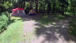 Great tent camping sites