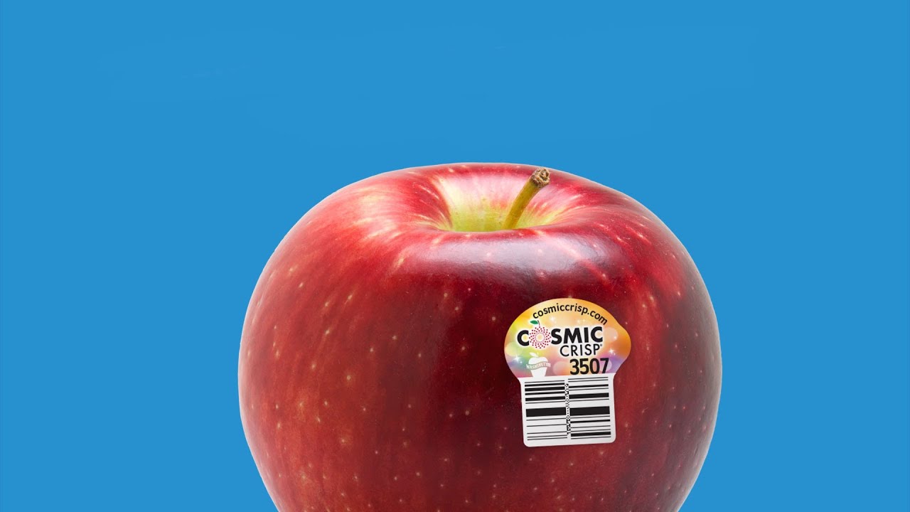 Stemilt World Famous Fruit Organic Cosmic Crisp Apple Punnet