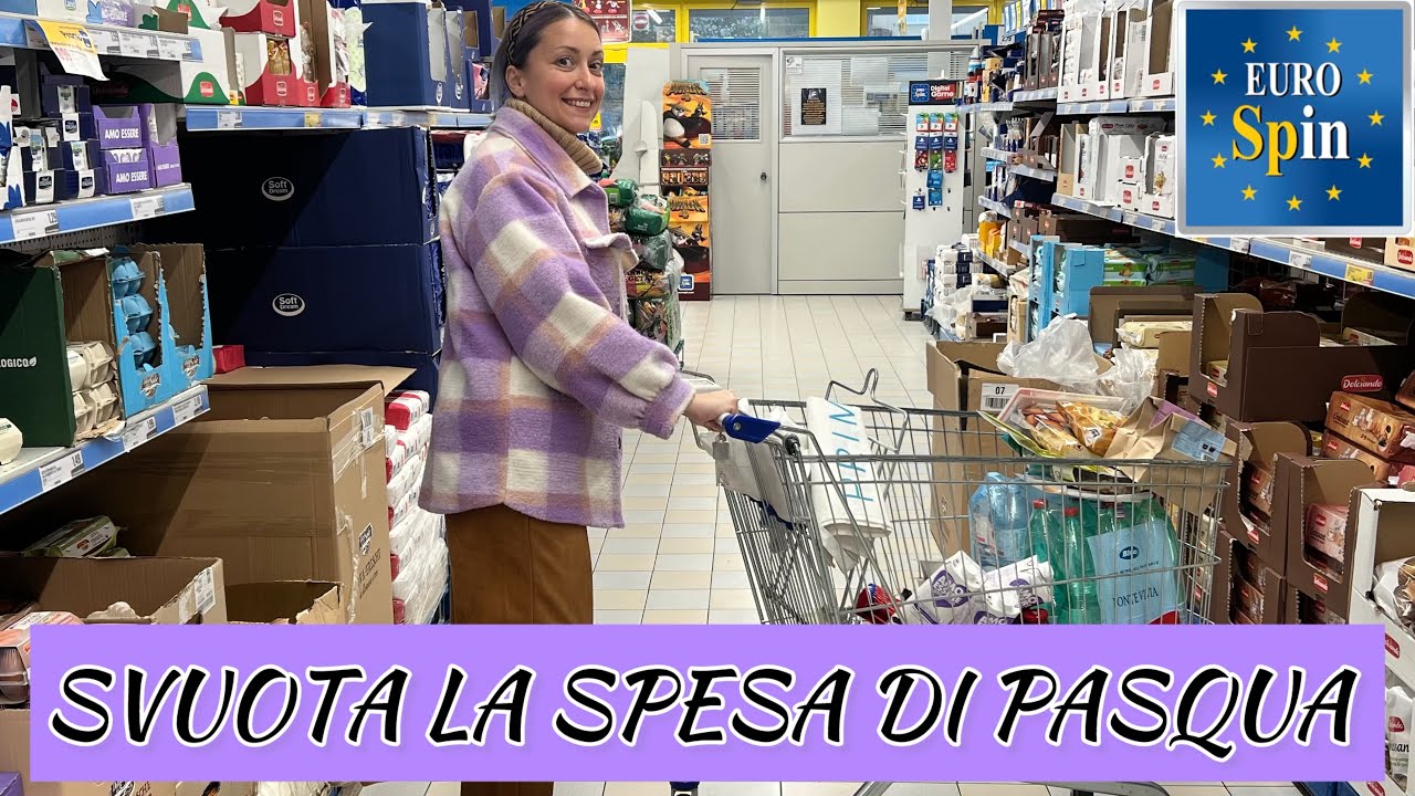 Svuota la spesa di PASQUA all’EUROSPIN