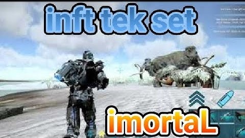 full tek armor by M.agri + inft tek rifle amno || ark mobile