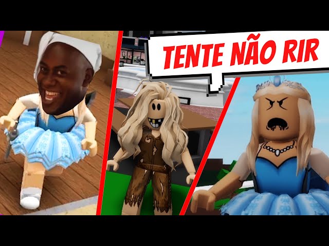 PARTE 1/2 A BATALHA DE RIMA MAIS ENGRAÇADA DO ROBLOX _ TENTE NÃO RIR