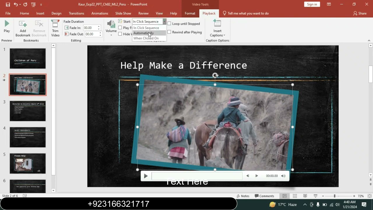 Exp22_PowerPoint_Ch02_ML2_Peru | Exp22_PowerPoint_Ch02_ML2_Peru | Full Course Deal Contact Us