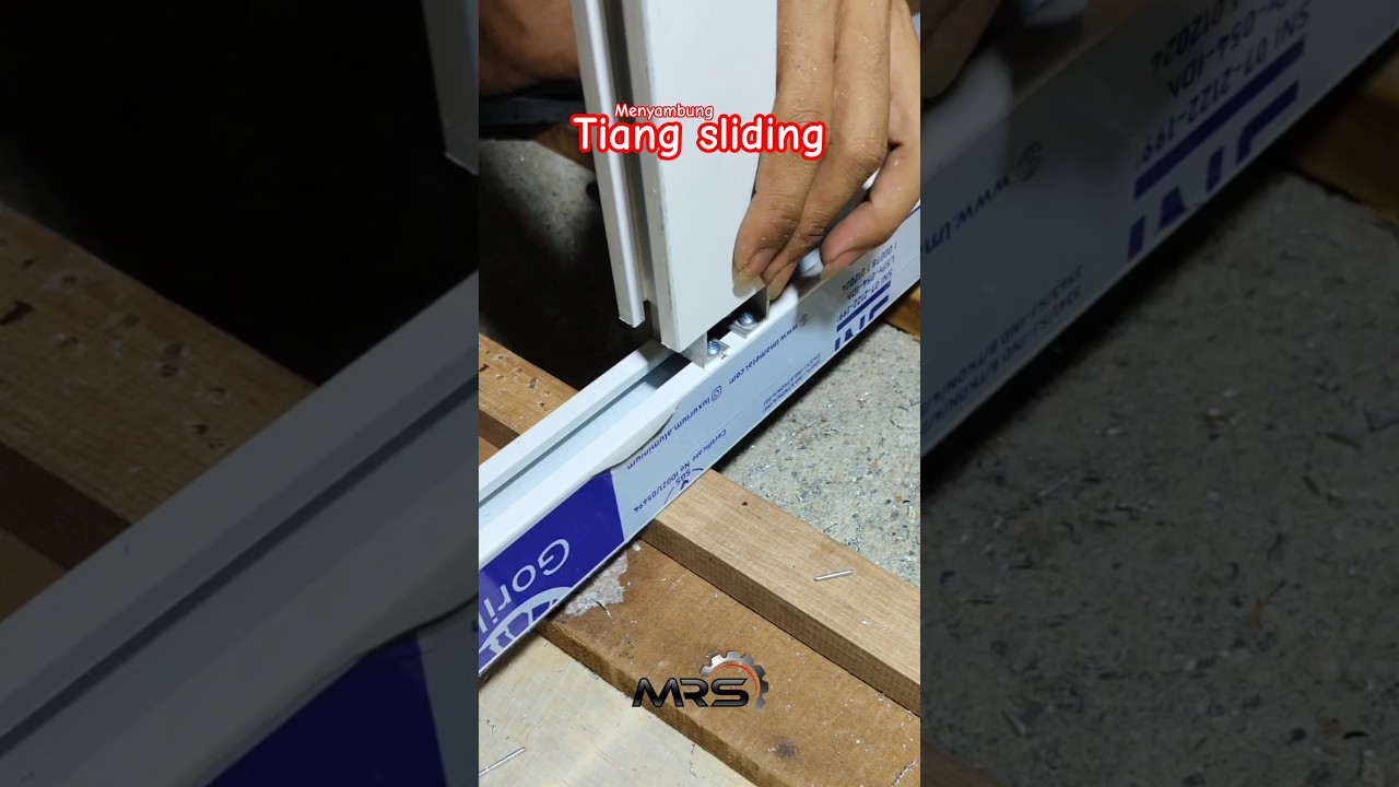 mudah kok #tipsandtricks #tutorial #aluminium #sliding #pemula #shorts