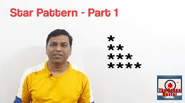 Understanding Star Pattern Program - Star Pattern - Part 1 | C Programming | Programming Logic