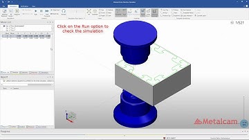 FikusWorks WEDM programming of a Punch with Constant Taper