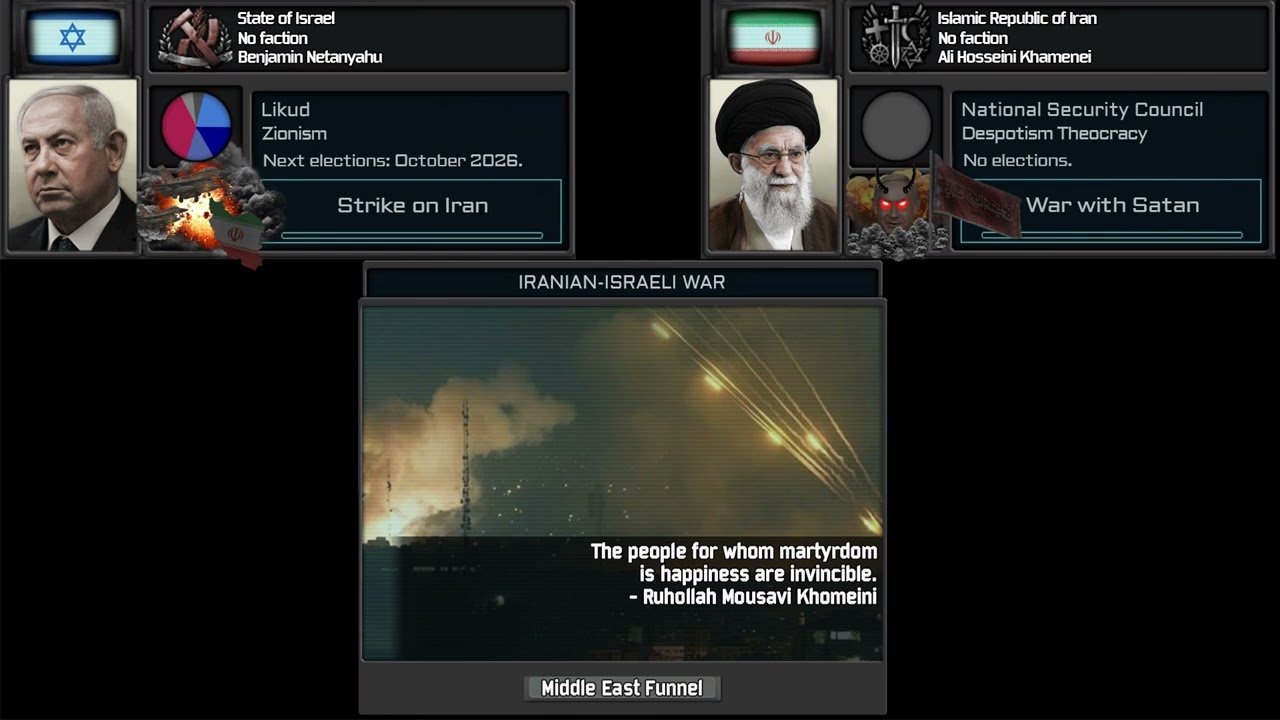 TNO Custom Super Events - Iran-Israel War