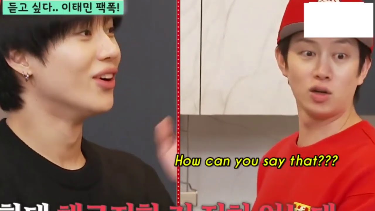 Taemin being unintentionally funny
